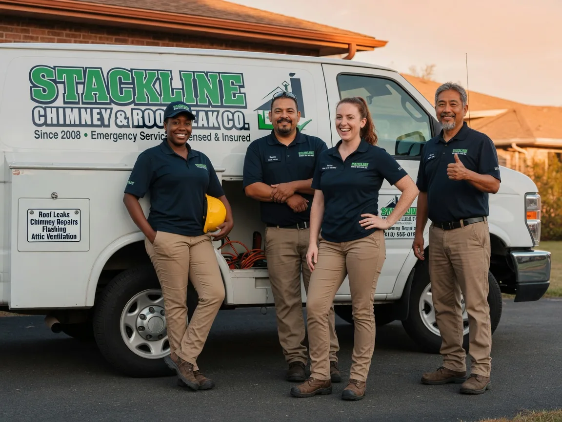 Chimney flashing repair company in Reeder, ND